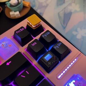 S’mores Artisan PBT Keycap for OEM Mechanical Keyboard “+” Switches